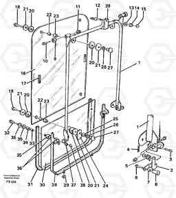 50279 Windshields EC420 ?KERMAN ?KERMAN EC420 SER NO - 1550, Volvo Construction Equipment