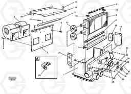 50282 Cab heater EC420 ?KERMAN ?KERMAN EC420 SER NO - 1550, Volvo Construction Equipment