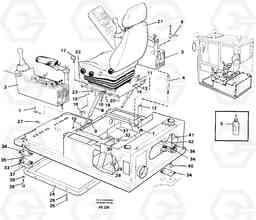 50293 Drivers cab and cabin floor EC420 ?KERMAN ?KERMAN EC420 SER NO - 1550, Volvo Construction Equipment