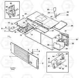 50542 Doores,forward engine compartment EC420 ?KERMAN ?KERMAN EC420 SER NO - 1550, Volvo Construction Equipment