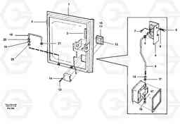 50693 Door, front Rh EC420 ?KERMAN ?KERMAN EC420 SER NO - 1550, Volvo Construction Equipment