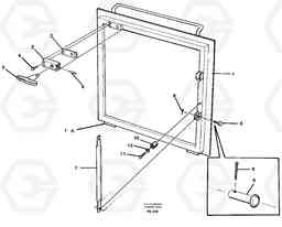 51575 Fuel pump hatch EC420 ?KERMAN ?KERMAN EC420 SER NO - 1550, Volvo Construction Equipment