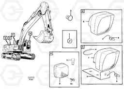 3799 Lighting, front EC420 ?KERMAN ?KERMAN EC420 SER NO - 1550, Volvo Construction Equipment