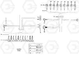 48994 Cable harness, side panel, right EC420 ?KERMAN ?KERMAN EC420 SER NO - 1550, Volvo Construction Equipment
