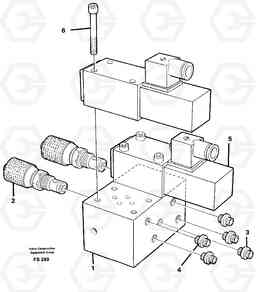 48936 Control block for end position damp EC420 ?KERMAN ?KERMAN EC420 SER NO - 1550, Volvo Construction Equipment