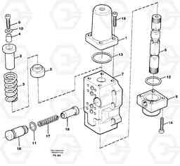 48960 Four-way valve EC420 ?KERMAN ?KERMAN EC420 SER NO - 1550, Volvo Construction Equipment