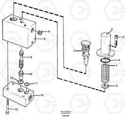 50783 Thermostatic valve EC420 ?KERMAN ?KERMAN EC420 SER NO - 1550, Volvo Construction Equipment