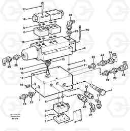 50784 Valve housing EC420 ?KERMAN ?KERMAN EC420 SER NO - 1550, Volvo Construction Equipment