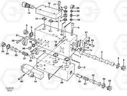 50785 Control block for hydraulic hammer. EC420 ?KERMAN ?KERMAN EC420 SER NO - 1550, Volvo Construction Equipment