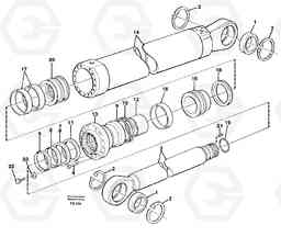 61777 Boom cylinder EC420 ?KERMAN ?KERMAN EC420 SER NO - 1550, Volvo Construction Equipment