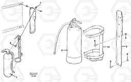 51139 Fire extinguisher 2 kg and 5 kg EC420 ?KERMAN ?KERMAN EC420 SER NO - 1550, Volvo Construction Equipment