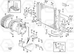 48737 Air conditioning Engine compartment EC420 ?KERMAN ?KERMAN EC420 SER NO - 1550, Volvo Construction Equipment