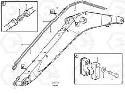 94182 Hydraulics for quickfit on boom 6.65 M EC420 ?KERMAN ?KERMAN EC420 SER NO - 1550, Volvo Construction Equipment