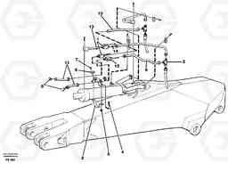 51166 Hydraulics for parallel- conn. clamshell on dipper2.50/3.50m/shut-off cocks EC420 ?KERMAN ?KERMAN EC420 SER NO - 1550, Volvo Construction Equipment