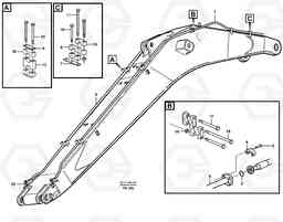 54322 Hydraulics for hammer on boom 6.65 M EC420 ?KERMAN ?KERMAN EC420 SER NO - 1550, Volvo Construction Equipment