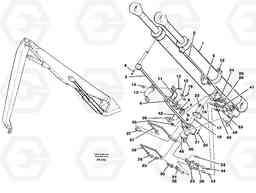 999 Handling equipment Boom 8.60 M Dipper arm 6.50 M EC420 ?KERMAN ?KERMAN EC420 SER NO - 1550, Volvo Construction Equipment