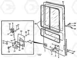 49625 Door,drivers cab EC420 ?KERMAN ?KERMAN EC420 SER NO - 1550, Volvo Construction Equipment