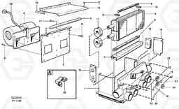 75422 Cab heater EC340 SER NO 1001-, Volvo Construction Equipment