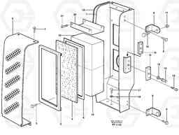 72008 Air inlet EC340 SER NO 1001-, Volvo Construction Equipment