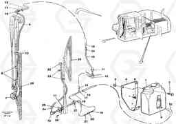 84960 Windshield washer EC340 SER NO 1001-, Volvo Construction Equipment