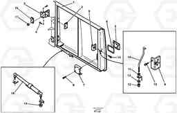 89321 Door, front Lh EC340 SER NO 1001-, Volvo Construction Equipment