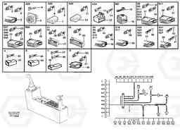 83894 Cable harness, side panel, right EC340 SER NO 1001-, Volvo Construction Equipment