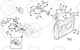 98905 Hydraulic system, oil cooler EC340 SER NO 1001-, Volvo Construction Equipment