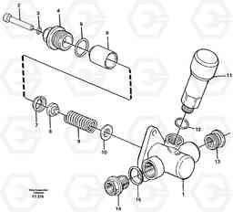 105726 Feed pump EC340 SER NO 1001-, Volvo Construction Equipment