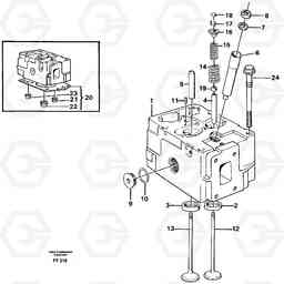 68148 Cylinder head EC340 SER NO 1001-, Volvo Construction Equipment