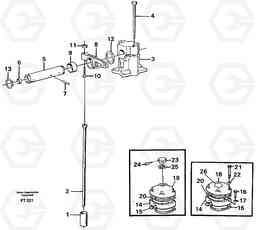 67964 Valve mechanism EC340 SER NO 1001-, Volvo Construction Equipment