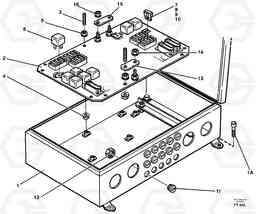 85403 Electrical distribution box EC340 SER NO 1001-, Volvo Construction Equipment