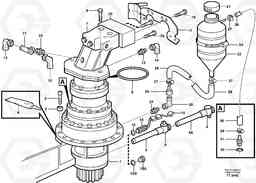 68262 Swing gearbox with fitting parts EC340 SER NO 1001-, Volvo Construction Equipment