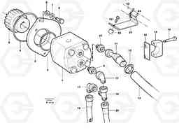 68841 Servo pump with assembly parts EC340 SER NO 1001-, Volvo Construction Equipment