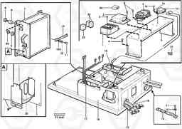 68961 Electric installation in cab floor EC340 SER NO 1001-, Volvo Construction Equipment