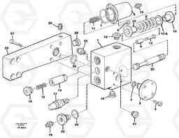 97937 Hose rupture valve, boom cylinder EC340 SER NO 1001-, Volvo Construction Equipment