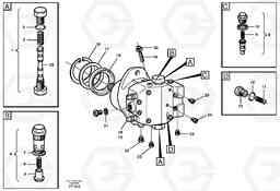 96246 Hydraulic motor, travel EC340 SER NO 1001-, Volvo Construction Equipment