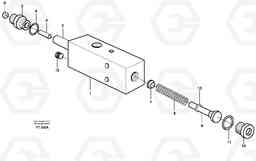 71298 Valve,crawlerbrake EC340 SER NO 1001-, Volvo Construction Equipment