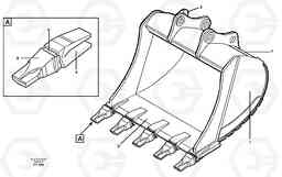 70178 Buckets, direct fitting Combi Parts EC340 SER NO 1001-, Volvo Construction Equipment