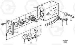 67932 Shut-off cock, hammer / shears EC340 SER NO 1001-, Volvo Construction Equipment