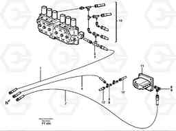 68207 Servo hydraulics, dipper arm cyl. on base machine EC340 SER NO 1001-, Volvo Construction Equipment