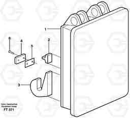 73638 Hammer plate EC340 SER NO 1001-, Volvo Construction Equipment