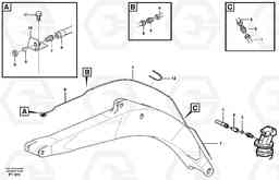 74255 Hydraulic system, leak-off line boom EC340 SER NO 1001-, Volvo Construction Equipment