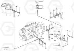 73637 Rebuilding kit, stop control EC340 SER NO 1001-, Volvo Construction Equipment