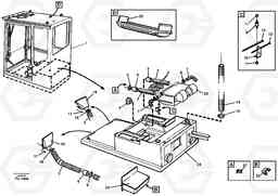 40617 Air duct in cabin and cabin floor EC390 SER NO 1001-, Volvo Construction Equipment