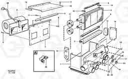 24005 Cab heater EC390 SER NO 1001-, Volvo Construction Equipment