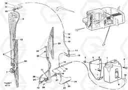 83456 Windshield washer EC390 SER NO 1001-, Volvo Construction Equipment