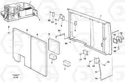 90406 Door, engine, left EC390 SER NO 1001-, Volvo Construction Equipment