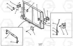 82034 Door, front Lh EC390 SER NO 1001-, Volvo Construction Equipment