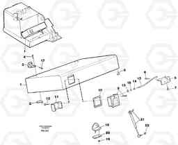 90339 Casing, front, right EC390 SER NO 1001-, Volvo Construction Equipment