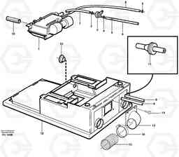 78120 Cab heater with connectors EC390 SER NO 1001-, Volvo Construction Equipment